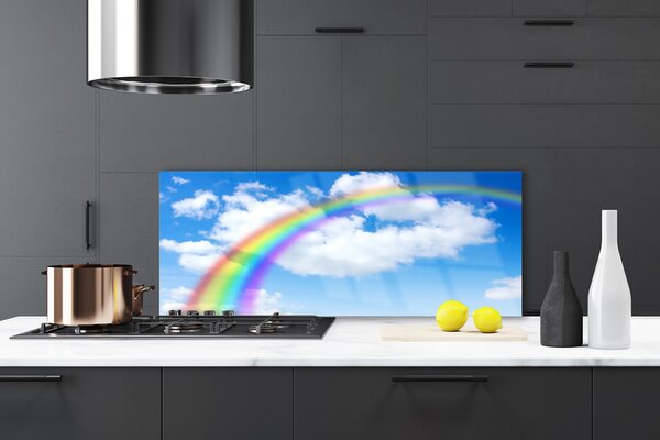 Panou sticla bucatarie Rainbow Natura Multi