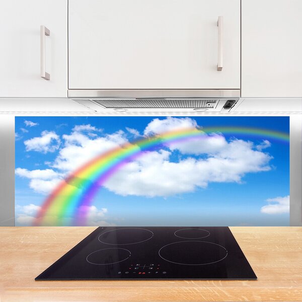 Panou sticla bucatarie Rainbow Natura Multi