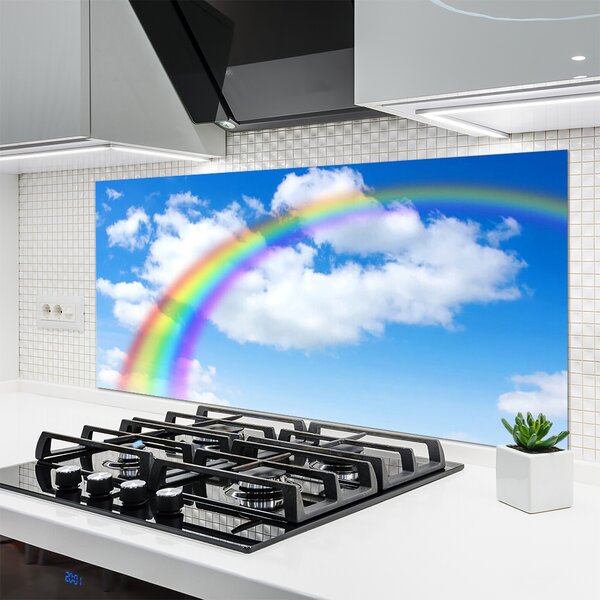 Panou sticla bucatarie Rainbow Natura Multi
