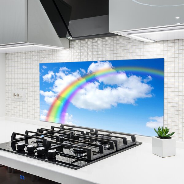 Panou sticla bucatarie Rainbow Natura Multi