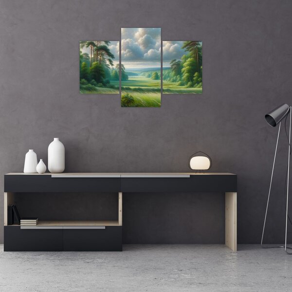 Tablou - Peisaj verde (90x60 cm)
