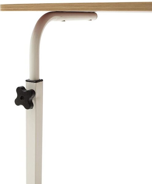 Birou ajustabil, model Piper, Natural - Stejar, 60x69-90x40 cm