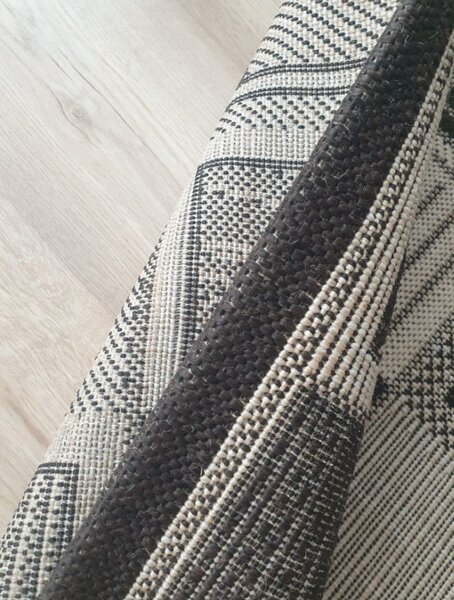 Covor Bucatarie, Model Natura 911 19, Crem Maro 120x170