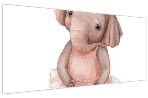 Tablou - Animăluț în acuarelă N⁰5 (120x50 cm)