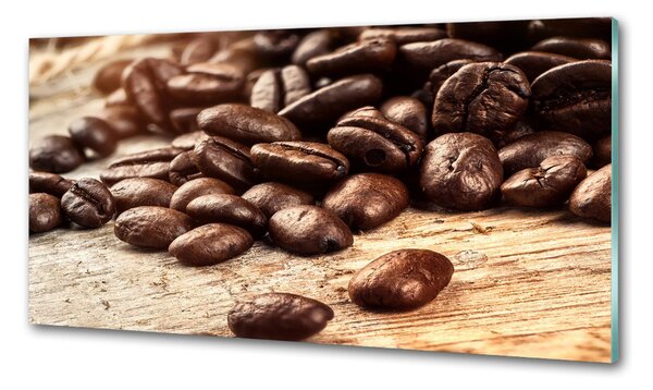 Panou sticla securizata bucatarie Boabe de cafea