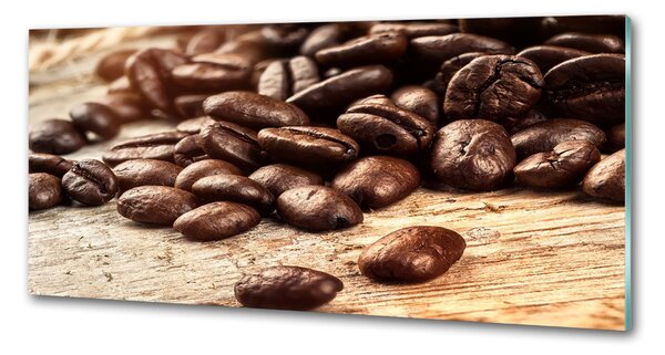 Panou sticla securizata bucatarie Boabe de cafea