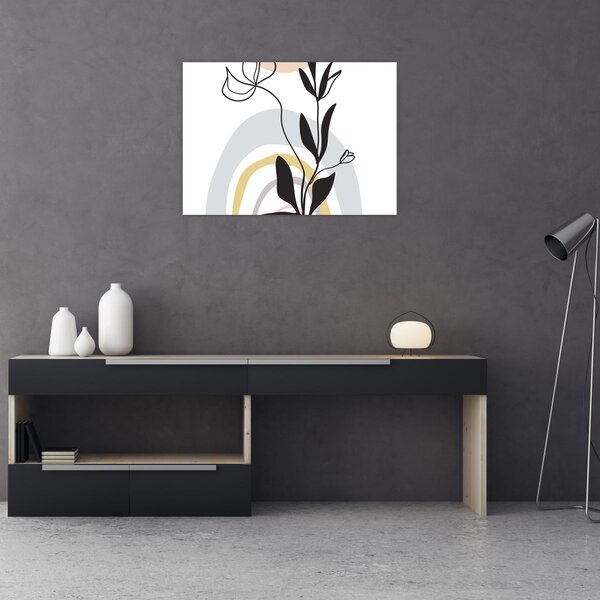 Tablou - Flori într-o vază N⁰1 (70x50 cm)
