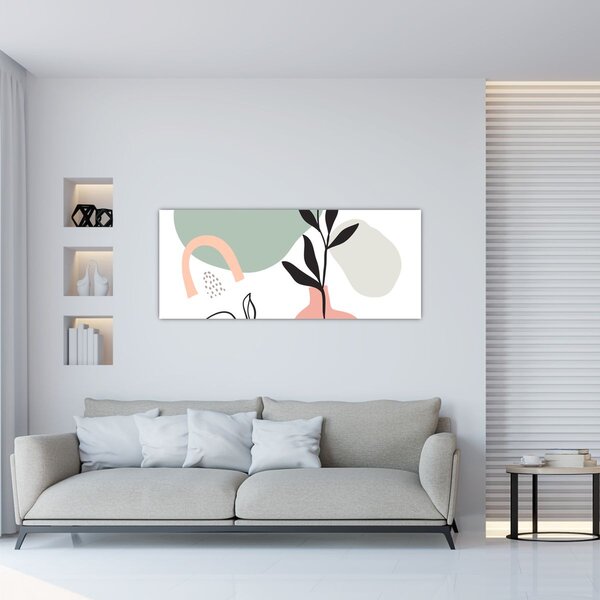 Tablou - Flori într-o vază N⁰3 (120x50 cm)