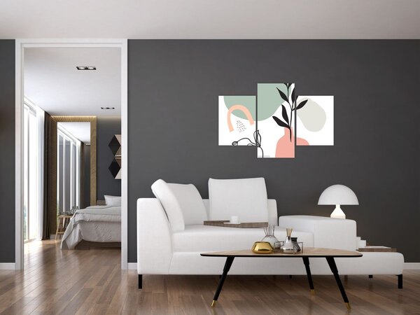 Tablou - Flori într-o vază N⁰3 (90x60 cm)