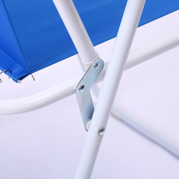 Scaun pliabil AT PERFORMANCE, Din Otel inoxidabil pentru, curte, plaja, gradina si camping. - Rosu