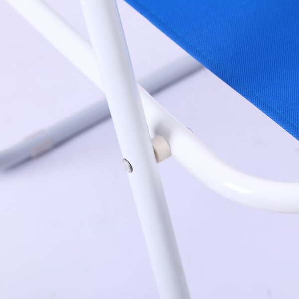 Scaun pliabil AT PERFORMANCE, Din Otel inoxidabil pentru, curte, plaja, gradina si camping. - Rosu