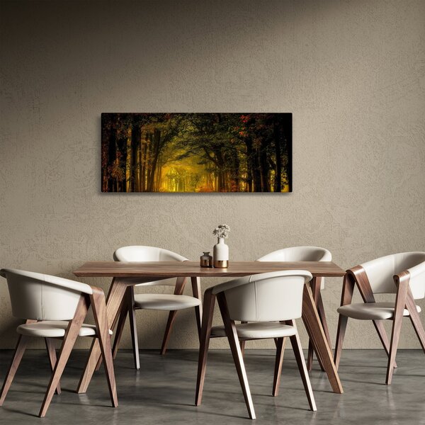 Tablou cu pădure (120x50 cm)