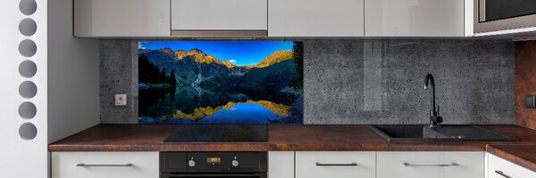 Sticlă printata bucătărie Tatry