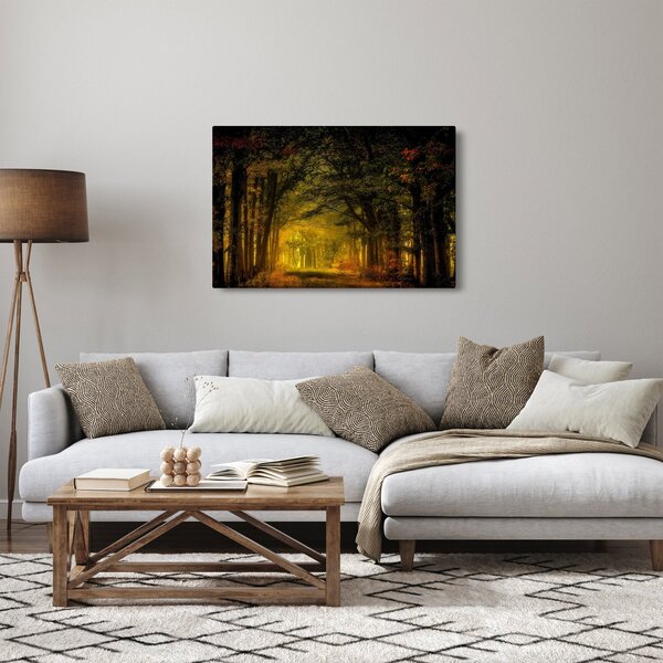 Tablou cu pădure (90x60 cm)