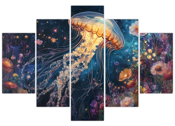 Tablou - Meduză magică (150x105 cm)