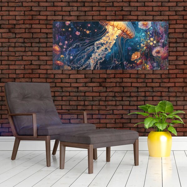 Tablou - Meduză magică (120x50 cm)
