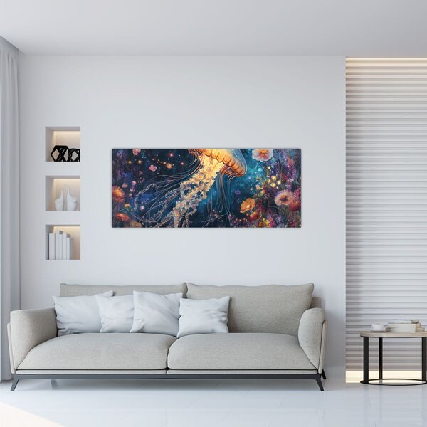 Tablou - Meduză magică (120x50 cm)