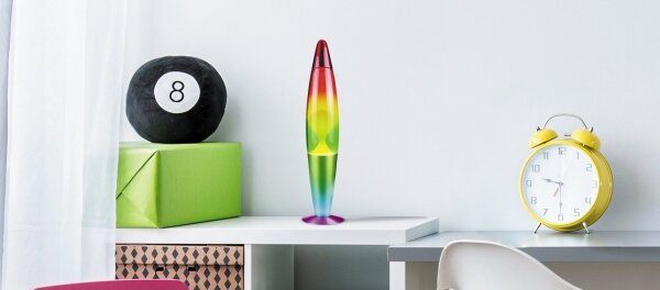 Lampă cu lavă LOLLIPOP G45 1xE14/25W/230V Rabalux 7011
