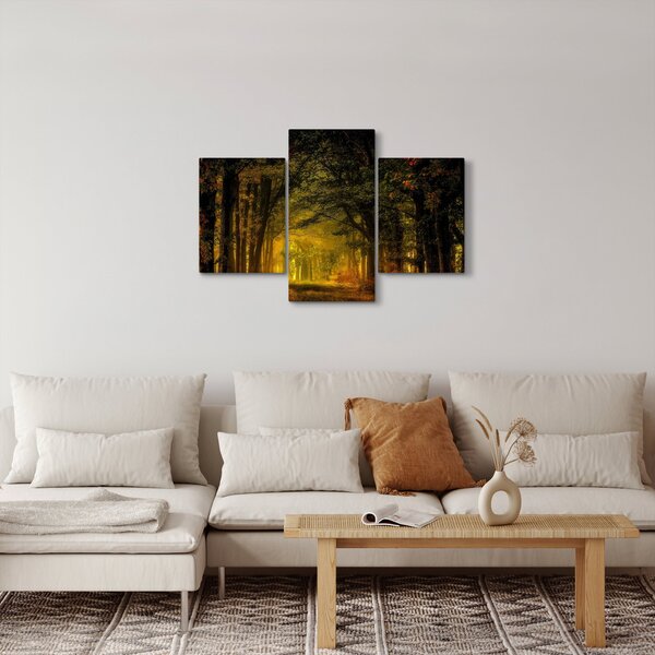 Tablou cu pădure (90x60 cm)