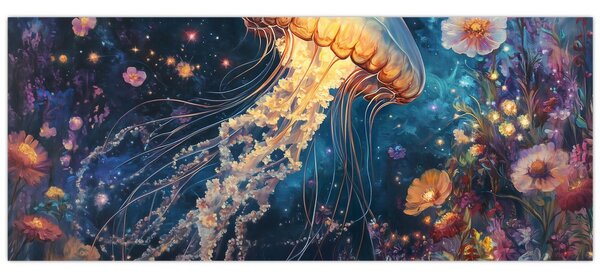 Tablou - Meduză magică (120x50 cm)
