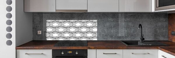 Panou de bucătărie fundal geometrică