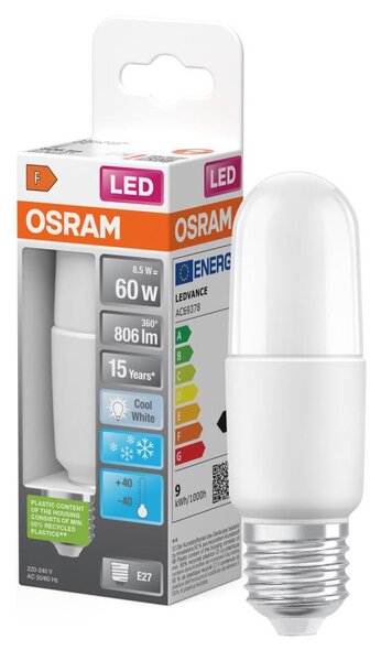 Bec LED dimabil STICK E27/8,5W/230V 4000K - Osram