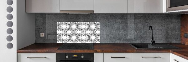 Panou de bucătărie fundal geometrică