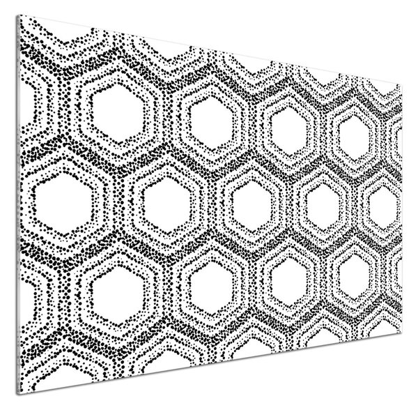 Panou de bucătărie fundal geometrică