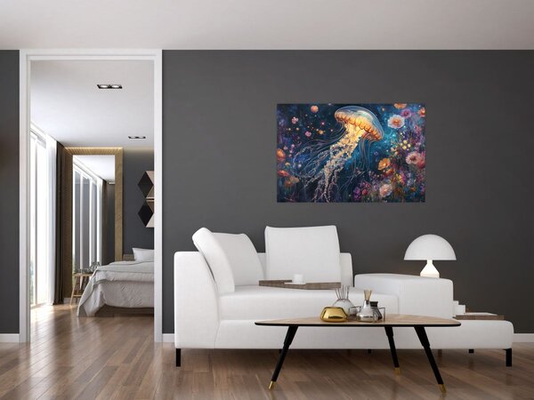 Tablou - Meduză magică (90x60 cm)