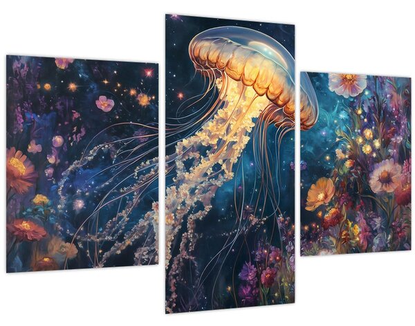 Tablou - Meduză magică (90x60 cm)