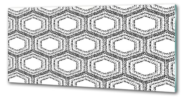 Panou de bucătărie fundal geometrică