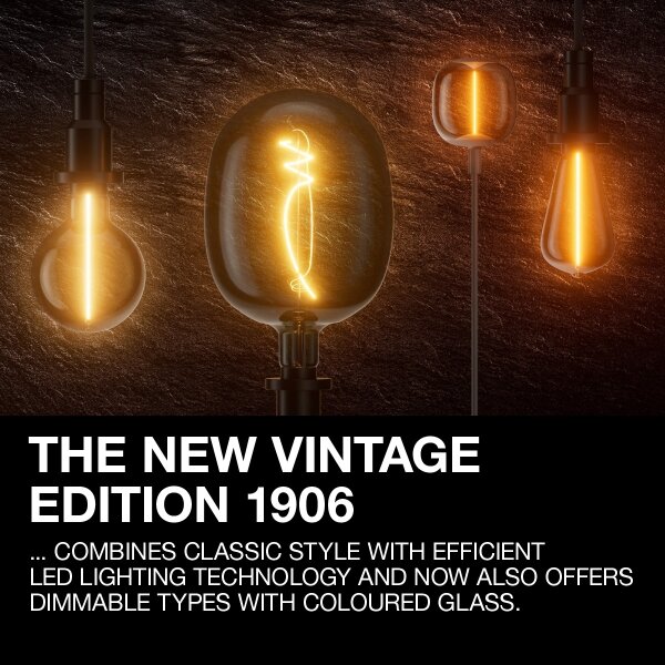 Bec LED vintage cu filament E14, 2,5 W, 230 V, 2400 K - Osram