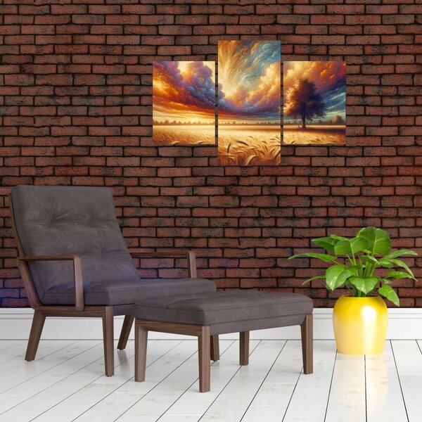 Tablou – Arbore pe câmp (90x60 cm)