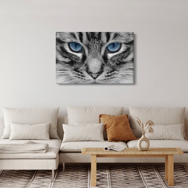 Tablou cu pisica (90x60 cm)
