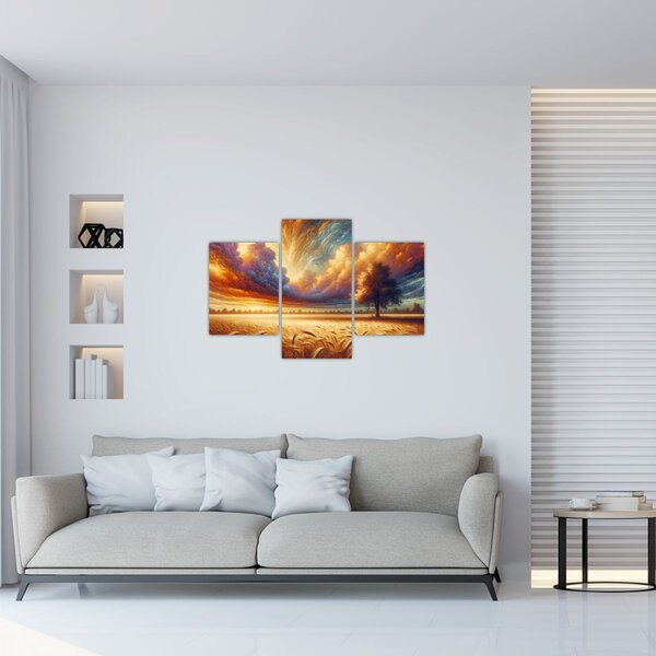 Tablou – Arbore pe câmp (90x60 cm)