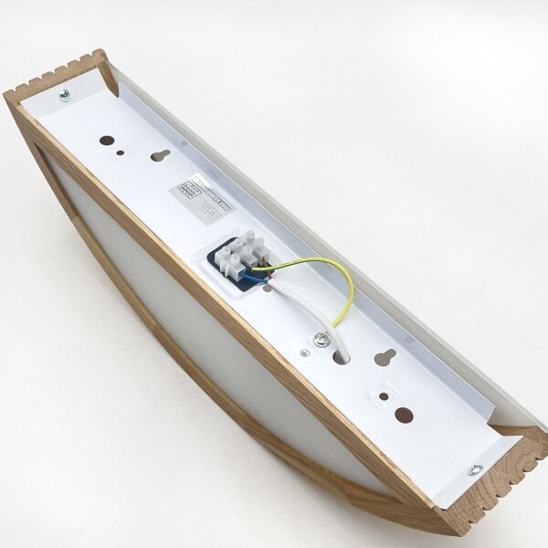 Brilagi - Aplică de perete LED CARVALHO MODERN 3xE27/60W/230V stejar