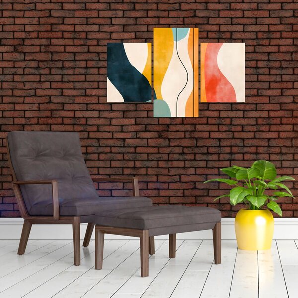 Tablou - Ilustrație colorată minimalistă II. (90x60 cm)