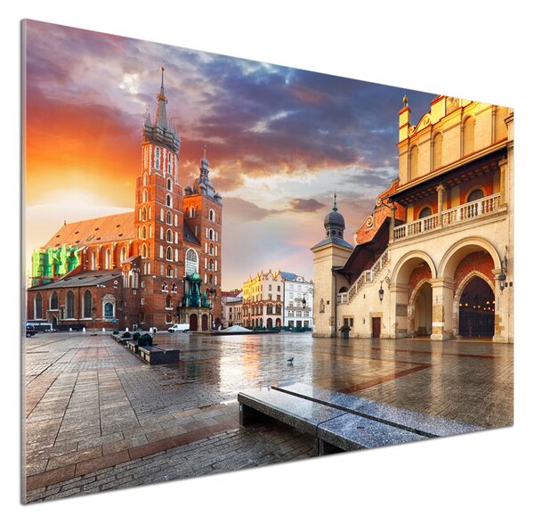 Panou sticla securizata bucatarie Cracovia Polonia