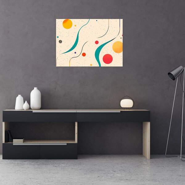Tablou - Ilustrație colorată minimalistă (70x50 cm)