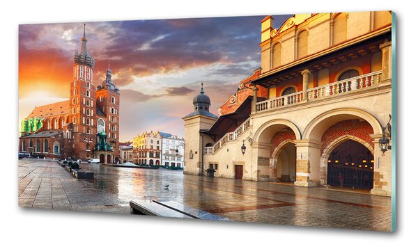 Panou sticla securizata bucatarie Cracovia Polonia