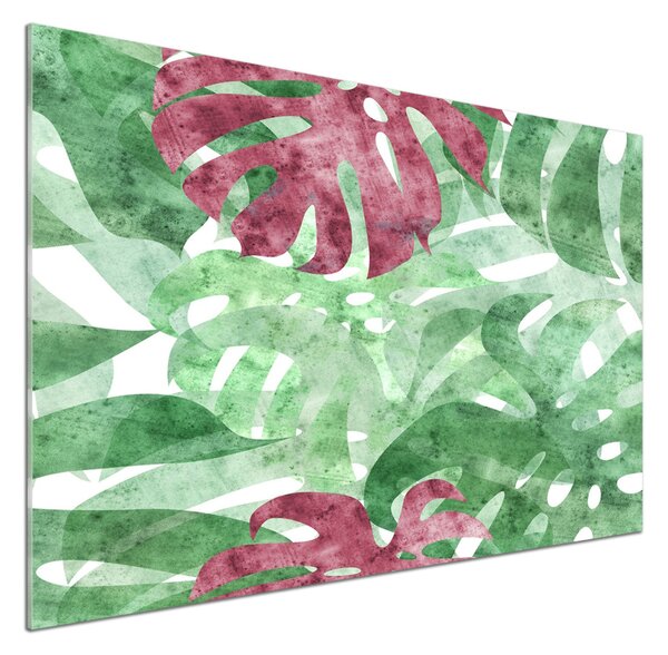 Panou sticla securizata bucatarie Monstera
