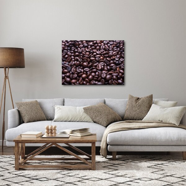 Tablou cu boabe de cafea (70x50 cm)