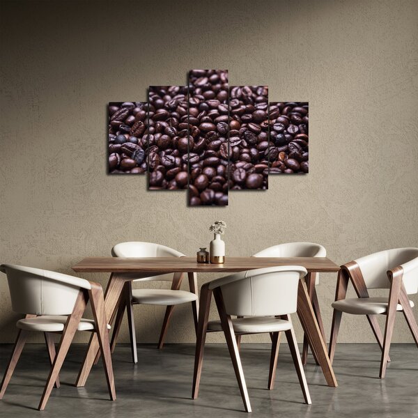 Tablou cu boabe de cafea (150x105 cm)