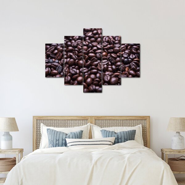 Tablou cu boabe de cafea (150x105 cm)