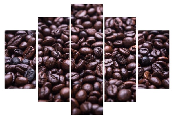 Tablou cu boabe de cafea (150x105 cm)