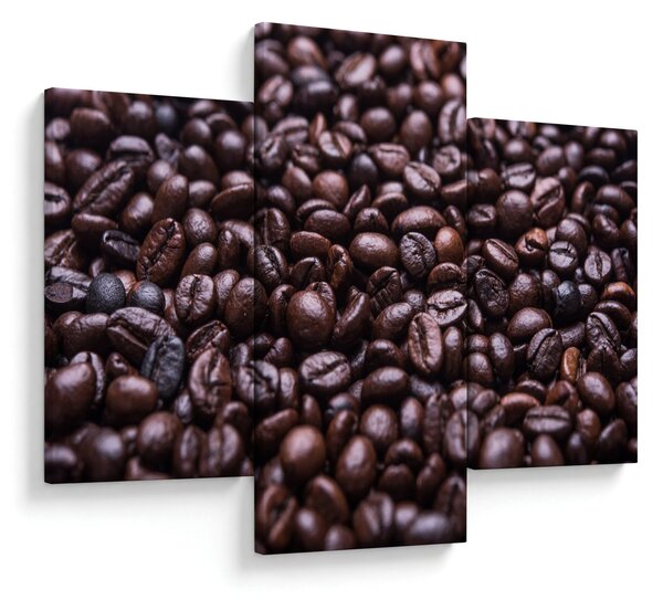 Tablou cu boabe de cafea (90x60 cm)
