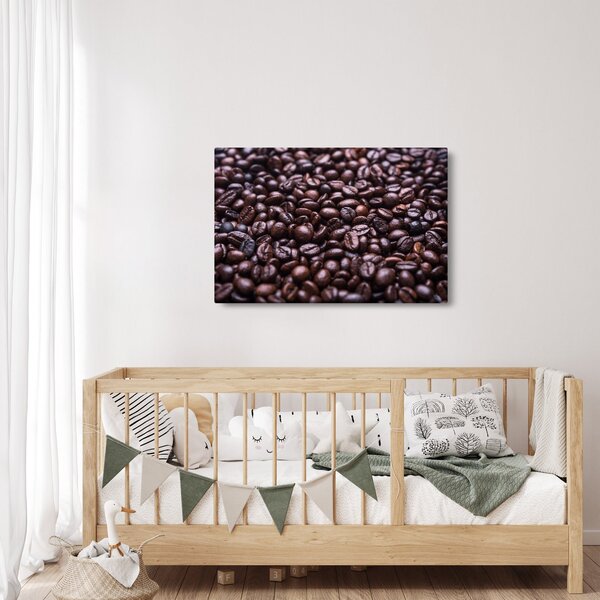Tablou cu boabe de cafea (90x60 cm)