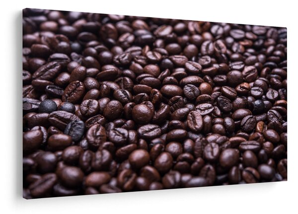 Tablou cu boabe de cafea (90x60 cm)