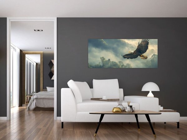 Tablou - Vultur în zbor (120x50 cm)