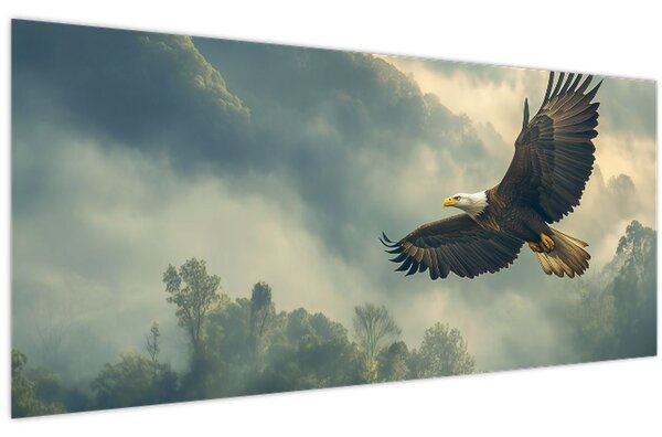 Tablou - Vultur în zbor (120x50 cm)